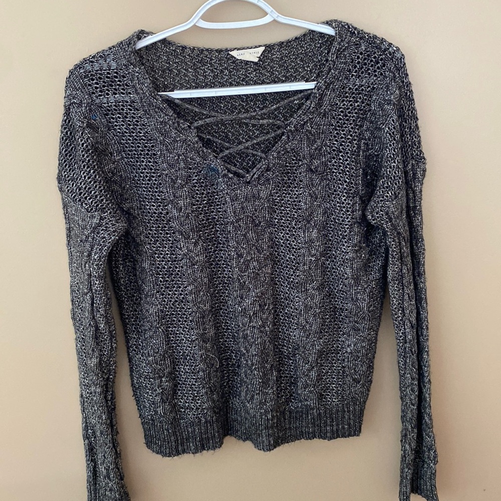 Size S dark grey sweater